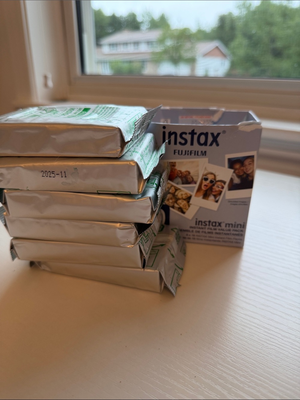 Fujifilm Instax Mini Instant FilmWhite,10x6 =60 exposures